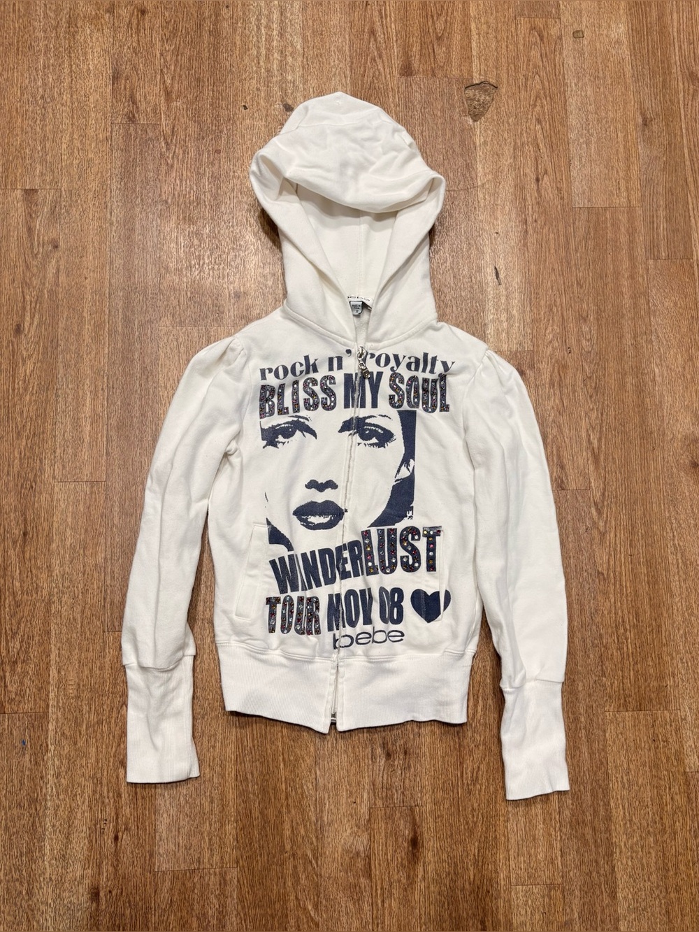 Vintage Y2K Bebe zip up